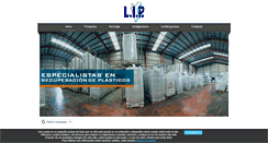 Desktop Screenshot of levantinaindustrialdeplasticos.com