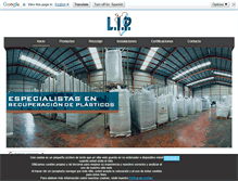 Tablet Screenshot of levantinaindustrialdeplasticos.com